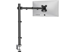 WALI Monitor Arm Mount for Desk, Single Extra Tall Computer Arm, Black picture