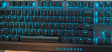 GENUINE Alienware Low Profile RGB Mechanical Dark Gaming Keyboard AW510K 083D3Y picture