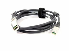 038-003-503 EMC 2.1 meter attached SFP (Amp 6-1948297-2) to HSSDC2 cable  picture