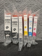 5 X Canon 270XL Black & 271XL Black Cyan Magenta Ink Cartridges Cartridges picture