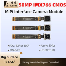 50MP IMX766 MiPi Camera Module 6120P PDAF FF Auto Focus 82°/100° 30fps FPC Cable picture