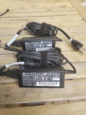2 GENUINE HP PPP009D AC Power Supply 608425-003 18.5V 3.5A 65W 7.4x5.0 TIP picture