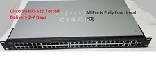 Tested Cisco SG300-52P-K9 SG300-52P 52 Port Gigabit PoE Switch  Delivery 2-7 Day picture