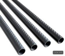 Carbon Fiber Tubes 16mm OD x 14mm ID 500mm 4-Pack 3K Matte #R018 picture