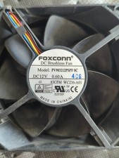 Foxconn PV903212PSPF 0C 0.60A 12V DC Brushless Fan  83CFM  0WC236 5 pin  L-F picture