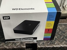 wd elements wdbaau0010hbknesn 1 TB external harddrive usb 2.0 picture