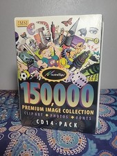 Master Clips 150,000 Premium Image Collection Fonts Art CD 14 Pack 1997 - #106 picture