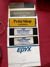 Apple 2 Software : THE BANK STREET WRITER / SPELLER + PRINT SHOP+EPYX Graphics picture