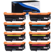 8PK CE260A BK C Y M Toner for HP 647A Laserjet CP4525N CP4525DN CP4025 Printer picture