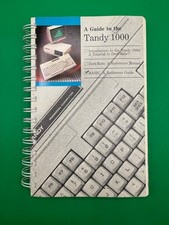 Tandy 1000 A Guide to the Tandy 1000 Spiral Manual Radio Shack RE picture