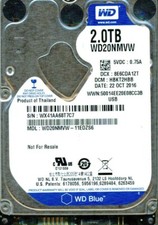WD20NMVW-11EDZS6,  DCM: HBKT2HBB  WD 2TB, USB 3.0  WX41 OCT 2016 picture