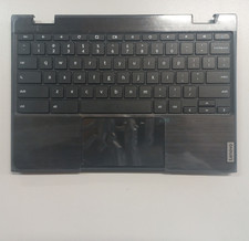 Genuine Lenovo 100e Chromebook 2nd Gen Palmrest + Keyboard + Touchpad 5CB0Y57920 picture