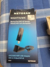 NETGEAR Nighthawk WiFi 6E USB 3.0 Tri-Band Wireless Adapter A8000 picture