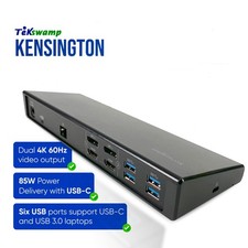 Original Kensington SD4750P USB-C 3.0 Dual 4K Hybrid Docking Station picture