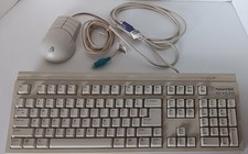 Packard Bell PB Keyboard & Trackball Mouse PS/2 ps2 MUSBJL 160125 Semi-Tested picture