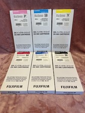 Genuine FujiFilm DX Ink Cartridge Full Set DX100 Date: 2026 Thru 2028 picture