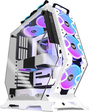 PC Case C570 ATX Mid Tower Tempered Glass Gaming Computer Open Frame Case with 5 picture