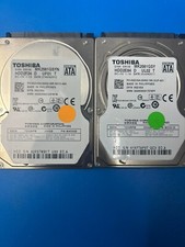 Lot of 2 Toshiba 250GB HDDs 7200RPM PN: MK2561GSYN & MK2561GSY picture