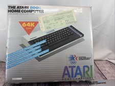 Atari 800 XL Atari 8-bit Home Computer With Box Untested picture
