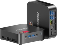 ACEMAGIC K1 4K Mini PC Windows 11 Pro, AMD Ryzen 5 7430U, 16GB DDR4, 512GB SSD picture