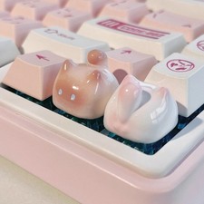Animal Artisan Resin Keycap Handmade Custom MX Cherry Mechanical Keyboard picture