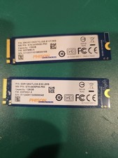 Lot of 2 Phison 128GB M.2 SSD Solid State Drive MSI OEM 256GB Total picture