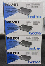 Lot Of 4 Brother PC-201 Black Printing Cartridges picture