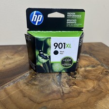 HP 901 XL High Yield Black Ink Cartridge - Genuine New Sealed Exp 07/17 picture