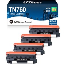 UTRUST TN760 Toner Replaced for TN 760 Brother Toner Cartridge picture