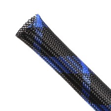 Expandable Braided Sleeving, PET Automotive Wire Loom, Flexible Cable Managem... picture