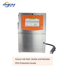 Industrial CIJ Inkjet Printer Date Coding Logo Barcode QR picture