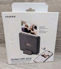 NEW Fujifilm Instax Link WIDE Smartphone Printer – Mocha Gray picture