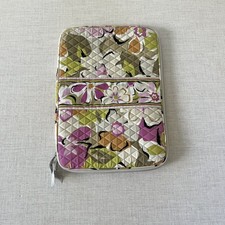 17x12 Padded Laptop Case Summer Cottage Vera Bradley Floral Quilted Cotton picture