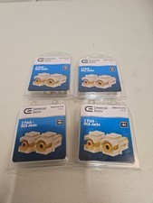 4 -2packs - Commercial Electric 2 Per Pack RCA Jacks 1000 015 578 picture