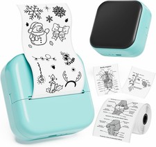 Print Pod Mini Sticker Printer Sticker Maker Machine M02X Inkless Pocket Printer picture