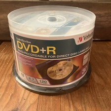 Verbatim Lightscribe DVD+R 30 Pack Blank Media 4.7GB 120mn Recordable Sealed picture