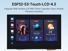 Waveshare ESP32-S3 4.3inch Capacitive Touch Display Development Board 800��480 picture