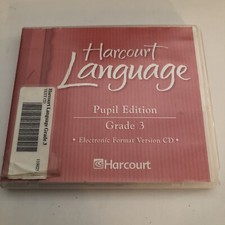 Harcourt Language Pupil Edition Grade 3 Electronic Format Version CD Software picture