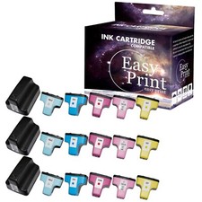 18PK replace for HP 02 Ink Cartridge for PhotoSmart 3108 3110 C6100 Printer picture