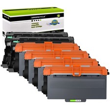 4PK TN750 720 Toner & 2PK DR720 Drum Compatible for Brother DCP-8150DN HL-5450DN picture