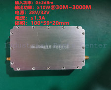 1PC 30M-3000M 10W/40dBm RF Broadband Power Amplifier RF Signal Source picture