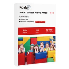 Lot Koala 61lb Glossy Photo Paper 4X6 5X7 8x10 8.5X11 11x17 13x19 Thick Inkjet picture