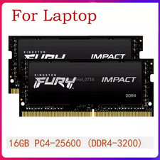 Fury Impact 32GB 16GB 260Pin Ram DDR4 SO-DIMM 3200 MHz PC4-25600 Laptop Memory picture