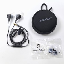 Bose SoundSport In-Ear Wired Headphones 3.5mm Jack Sport Earphones - Black picture