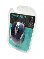 Logitech M525 Power Plus Wireless Optical Mouse Blue BRAND NEW picture