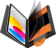 2 Pack Anti-Spy Tempered Glass Privacy Screen Protectors for iPad A16 11th/10th picture