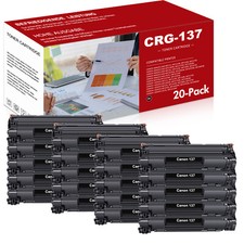 20 PK CRG 137 Toner Cartridge For Canon 137 ImageClass MF247dw MF249dw MF242dw picture