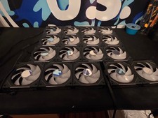 Lian Li UNI Fan SL-Infinity w/controller - Black - 17 fans total picture