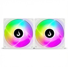2-Pack - Computer Case Cooling Fan - 120mm - Dual LED - ARGB - 5V picture