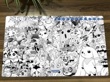 Digimon Adventure Table Playmat TCG CCG Mouse Pad Trading Card Game Mat With Bag picture
